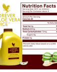 Forever Living  Forever Aloe Vera Juice  Lemon Lime Flavor  Pure Inner Leaf Gel Drink for Digestive Health  Immune Support  1 Liter