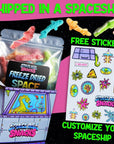 Freeze Dried Gummy Sharks  Premium Candy Shipped in a Box for Extra Protection  Space Age Snacks Space Sharks Freeze Dry Candy for All Ages 3 Ounce