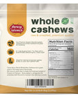 Spicy World Raw Cashews Whole 5 Pound Bulk  Unsalted Natural  Pure No Chemicals