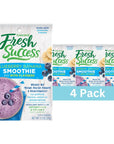 Concord Blueberry  Banana Smoothie Mix with Flaxseed 4 Pack 13 oz Packets