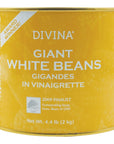 Divina Giant White Beans Vinaigrette 44 Lb