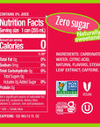 Zevia Zero Sugar Strawberry Kiwi Energy Drink 12 Fl Oz Cans Pack of 12