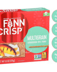 Finn Crisp Multigrain Sourdough Rye Thins Crispbread, 6.2 Ounce Box (Pack of 9) (1)