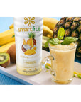 Smartfruit Aloha Pineapple  Prebiotic 100 Real Fruit Purée NonGMO No Additives Vegan  48 Fl Oz