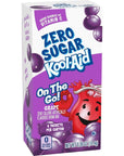 Kool-Aid Sugar-Free Grape On-The-Go Powdered Drink Mix 6 Count (Pack of 1)