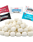 The Dreidel Company Happy Retirement Buttermints Mint Candies After Dinner Mints Butter Mint Candy FatFree Individually Wrapped 55 Pieces