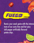 Takis Kettlez Fuego Potato Chips, Hot Chili Pepper and Lime Artificially Flavored Chips, 8 Ounce Bag