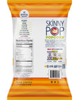 SkinnyPop Aged White Cheddar Popcorn Gluten Free NonGMO Healthy Popcorn Snacks Skinny Pop 44 oz Grocery Sized Bags 12 Count