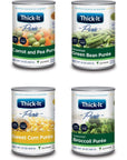 ThickIt Purees  Mixed Case  Vegetable Variety Pack of 12