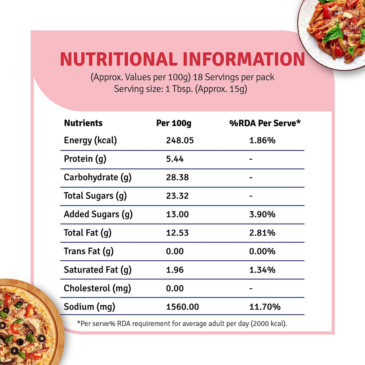 Veeba Pizza Topping 310g