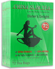 China Slim Tea 72 Tea Bags Special Oriental Pure Herbal Tea