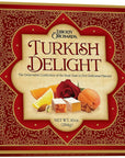 Liberty Orchards Turkish Delight  Premium Chewy Gourmet Vegan Candy 10 Oz