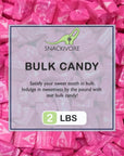 Starburst Pink Candy Bulk 2LB Bag of Pink Starburst Strawberry Candy 2lbs of All Pink Starburst Pink Candy for Candy Buffet and Baby Shower by Snackivore