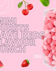 freeze dried candy mini fave reds  11oz