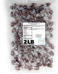 Root Beer Barrels Hard Candy  2lb Bulk Bag Approximately 130 pcs  Old Fashioned Hard Candy  Individually Wrapped Bulk Candy  The Hampton Popcorn  Candy Company