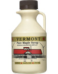 Georgia Mountain Maples of Vermont Organic Maple Syrup Amber Color Rich Taste 16 oz