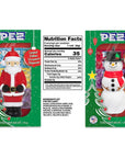 Santa Pez and Snowman Pez Ornament Gift Box 2 Pack- Christmas Pez Candy