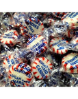 Sugar Free Peppermint Starlight Hard Candy Buttons  1 lb of Fresh Delicious Individually Wrapped Candy