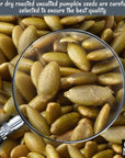 Oh Nuts Roasted Unsalted Pumpkin Seeds 2lb  No Shell Pepitas Great for Healthy Snacking or Smoothie  Salad Toppings32oz in Resealable Bulk Bag