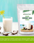 Z Natural Foods Coconut Milk Powder 100 Powdered Milk NonGMO GlutenFree KosherCertified Organic Coconut Milk Powder 1 lb