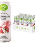 CoCo Joy 100 Natural Watermelon Juice 12Pack Fresh LowCalorie Watermelon Drink with Electrolytes Vitamins C and A and Potassium