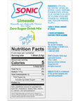 Sonic Limeade Singles to Go Drink Mix Includes 3 Boxes with 3 Packets in Each Box 18 Total Packets