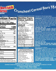 Kedem Kids, Crunchee! Dairy Chocolate Flavored Cereal Bars, 2 Pack" (Total 12 Bars) Individually Wrapped, Good Source of Calcium