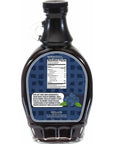 Green Jay Gourmet Blueberry Syrup  3 Ingredient Premium Breakfast Syrup with Fresh Blueberries Cane Sugar  Lemon Juice  AllNatural NonGMO Pancake Syrup Waffle Syrup  Dessert Syrup  8 Ounces