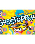 Gobstopper Wonka Everlasting Candy, jawbreakers that change colors and flavors, 5 oz, pack of 12