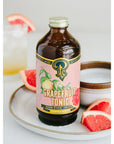 Portland Syrups Grapefruit Tonic Syrup  Craft Delicious Cocktails Mocktails Tea Soda Coffee Drinks and More  12 oz with 24 Servings Pack of 2