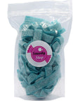 Smarty Stop Sour Gummy candy Strips Blue Raspberry 1 Pound Bag