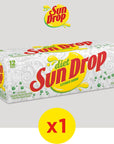 Diet Sun Drop Citrus Soda 12 Fluid Ounce Can 12 Count