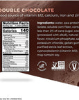 Evolve Plant Based Protein Shake, Double Chocolate, 20g Vegan Protein, Dairy Free, No Artificial Sweeteners, Non-GMO, 10g Fiber, 11 Fl Oz (Pack of 12) - (Formula May Vary)