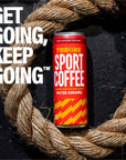 THRONE SPORT COFFEE Salted Caramel Iced Coffee 150mg Natural Caffeine Low Cal Low Sugar Dairy Free Cold Brew 11oz 12PK