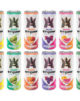 Reign Storm Clean Energy Variety Pack  Fitness  Wellness Drink  6 Flavors  12 Fl Oz Pack of 12