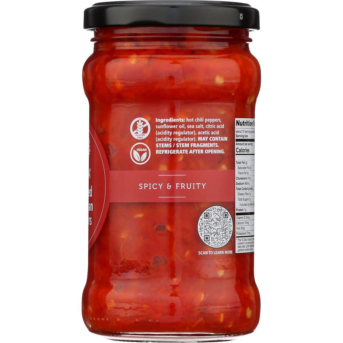 DIVINA Chopped Calabrian Peppers 102 OZ