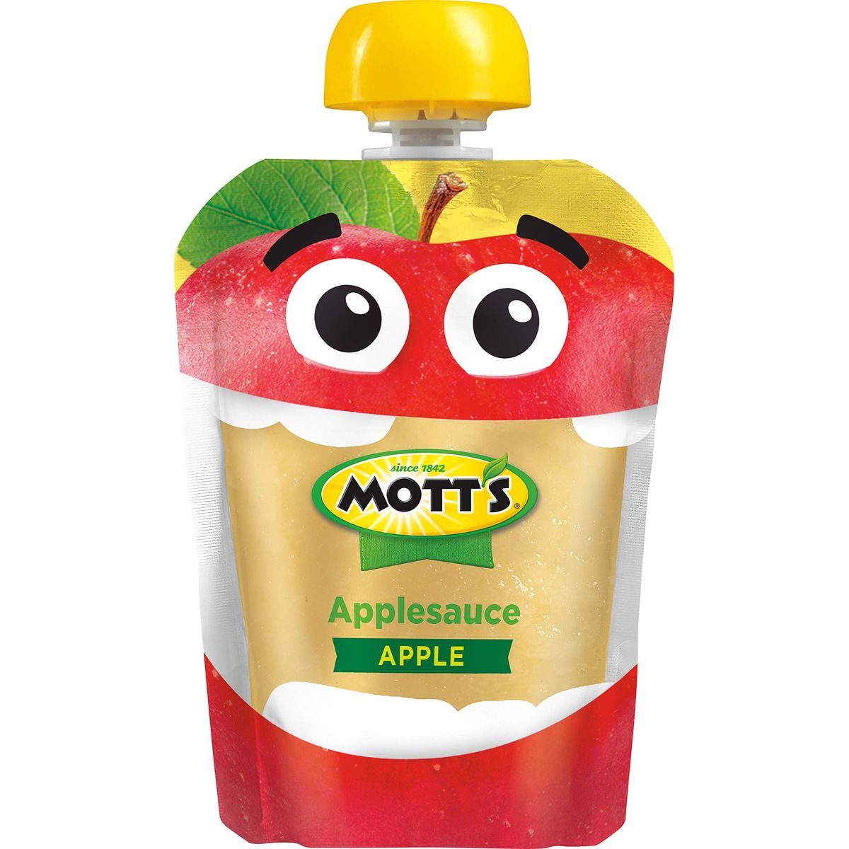 Motts Original Applesauce 32 oz clear pouches 12 count