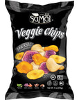 SAMAI Pacific Sea Salt Veggie Chips 4oz (Pack of 8) - Gluten Free, All Natural, NON-GMO and Kosher