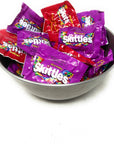 ASSORTIT X Skittles Collab Wild Berry  Original Flavor Variety Candy Coated Fruit Chew Individually Wrapped Bulk Party Assortment 25 Bite Size Mini Packs In Resealable Bag 1Lb 16 Oz