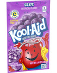 KoolAid Unsweetened Caffiene Free Grape Zero Calories Powdered Drink Mix 1 Count Pitcher Packet