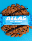 Atlas Protein Bar 20g Protein 1g Sugar Clean Ingredients Gluten Free Vanilla Almond 12 Count Pack of 1