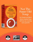 Maya Kaimal Foods Inspired Soup 176oz Pack of 4  Tomato Soup wMild Warm Spices  Heat and Eat Meals  Vegan GlutenFree  NonGMO Package Soups Ready to Eat