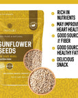 Sunflower Seeds Raw 2lbs  Unsalted Sunflower Seeds to Eat  Shelled Sunflower Seeds Bulk  Sun Flower Seeds for Eating  Sunflower Kernels  Raw Sunflower Seeds Shelled 32oz