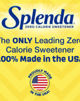 SPLENDA No Calorie Sweetener, Granulated Sugar Substitute, Resealable Twin Pack Bags, 25.22 Ounce (Each Pouch: 12.61 oz)