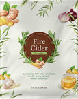 Fire Cider Tonic Kit  Brewing Bag With Herbs and Spices For DIY Home Remedy Makes 32 Ounces