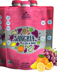 Lt Blenders Sangria in a Bag  Wine Slushie Mixes  Each Bag Makes 12 Gallon of Frozen Red Sangria Mix  NonGMO Wine Freezer Mix  Make with Wine Liquor or as a Mocktail  Pack of 3