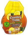 Country Time SugarFree Lemon Iced Tea Zero Calories Liquid Water Enhancer 1 Count 162 fl oz