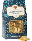 Wellsley Farms Belgian Milk Chocolate Coins  Individually Wrapped Chocolates in a 2116 OZ Pack  Perfect Candy Dish Filler  Gifting