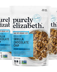 Purely Elizabeth, Vanilla Chocolate Chip, Ancient Grain Granola, Gluten-Free (3 Ct, 12oz Bags)