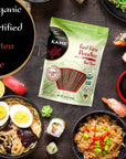 KAME Organic Red Pad Thai Rice Noodles  NonGMO Project Verified  Authentic Pad Thai Taste  88 Ounce